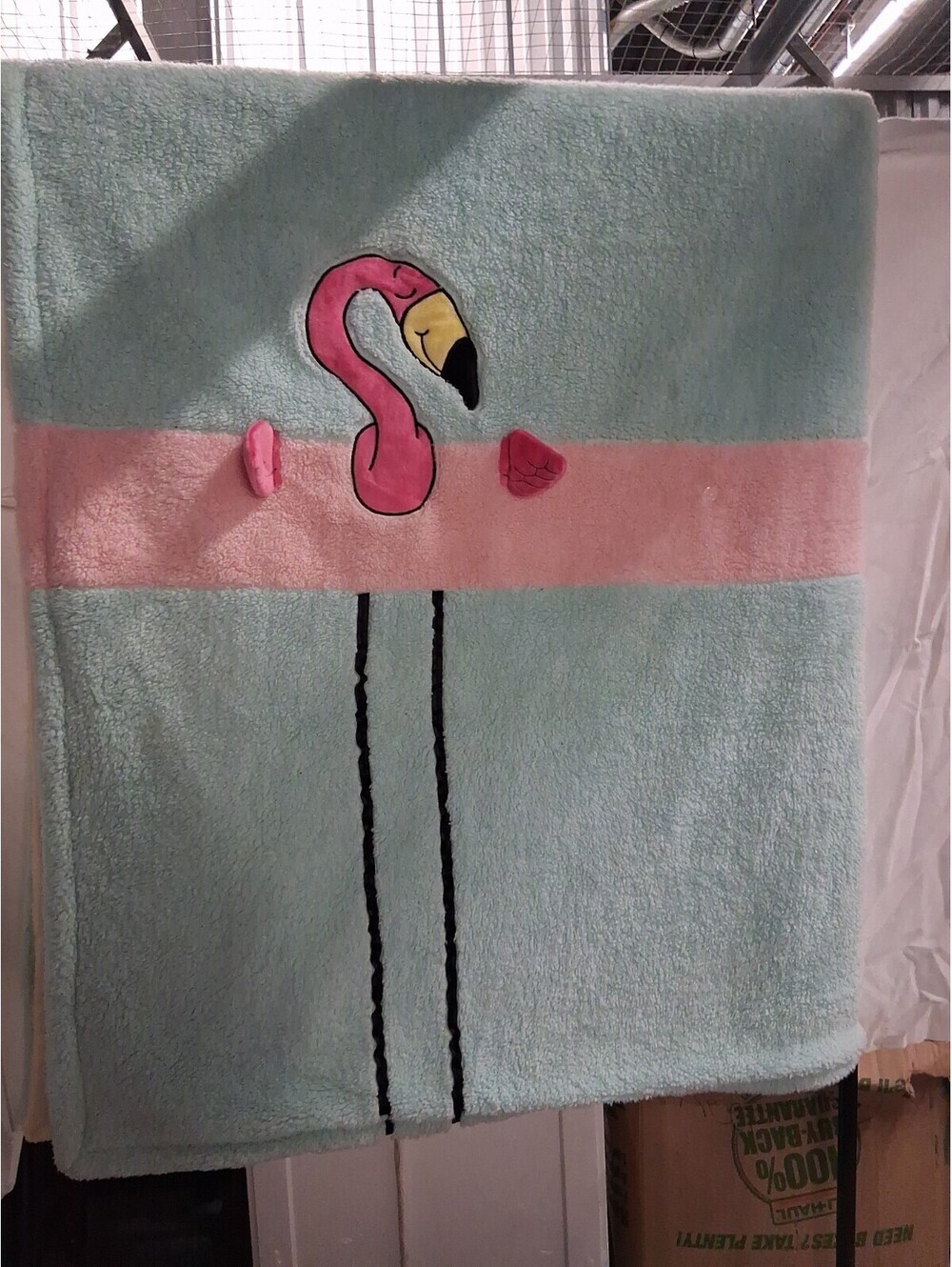 Department 56 Flamingo Throw Blanket 45x60 Super Soft